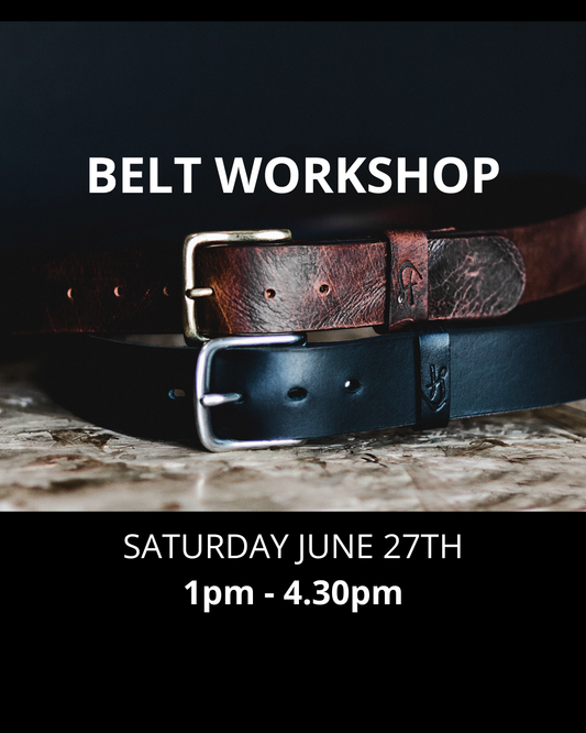 Leather Belt Workshop
